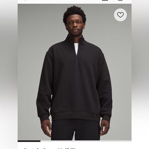 lululemon athletica Black Zip-Up Sweater